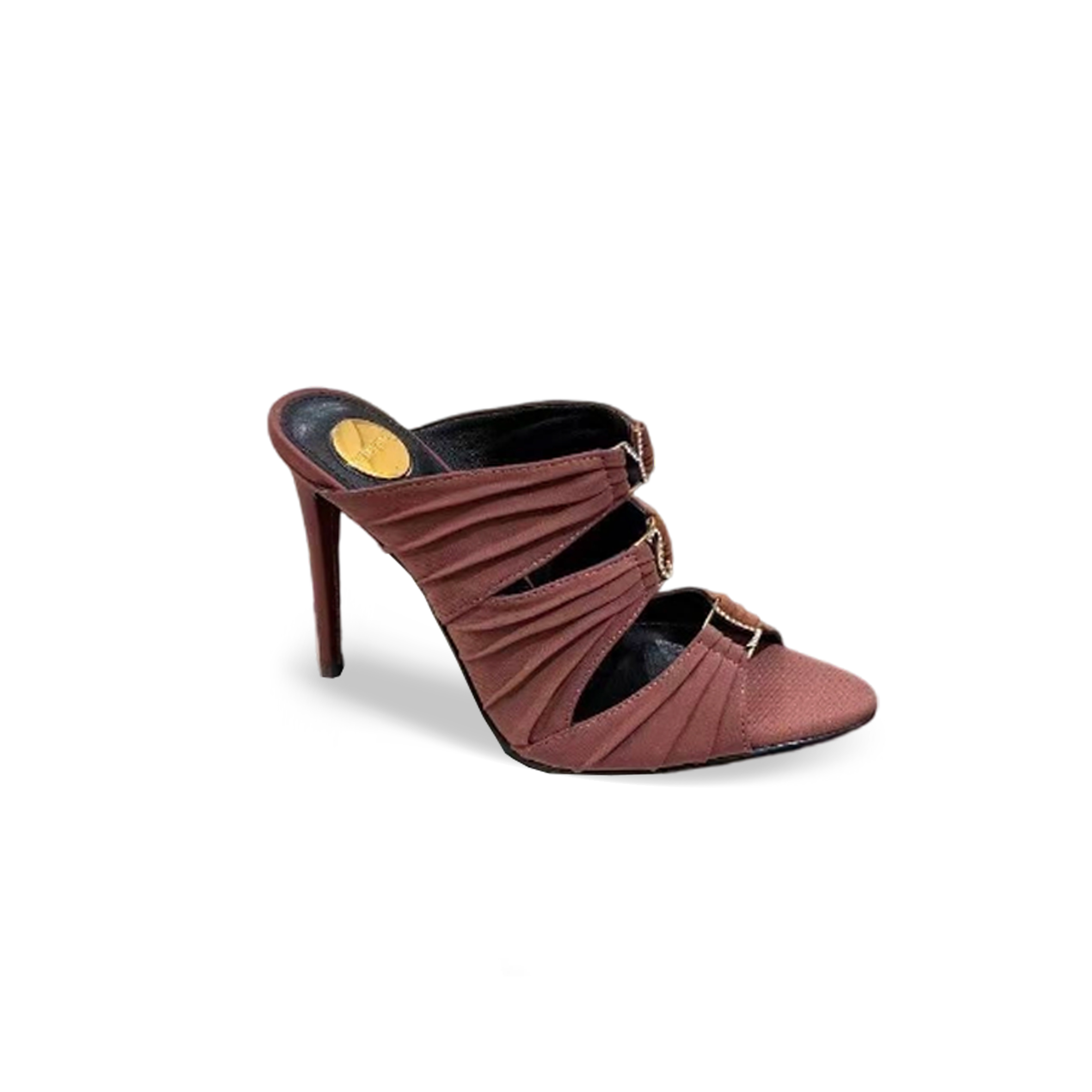 Y51 EMILIE CREPE SATIN MULES 8595459QNBJ2237